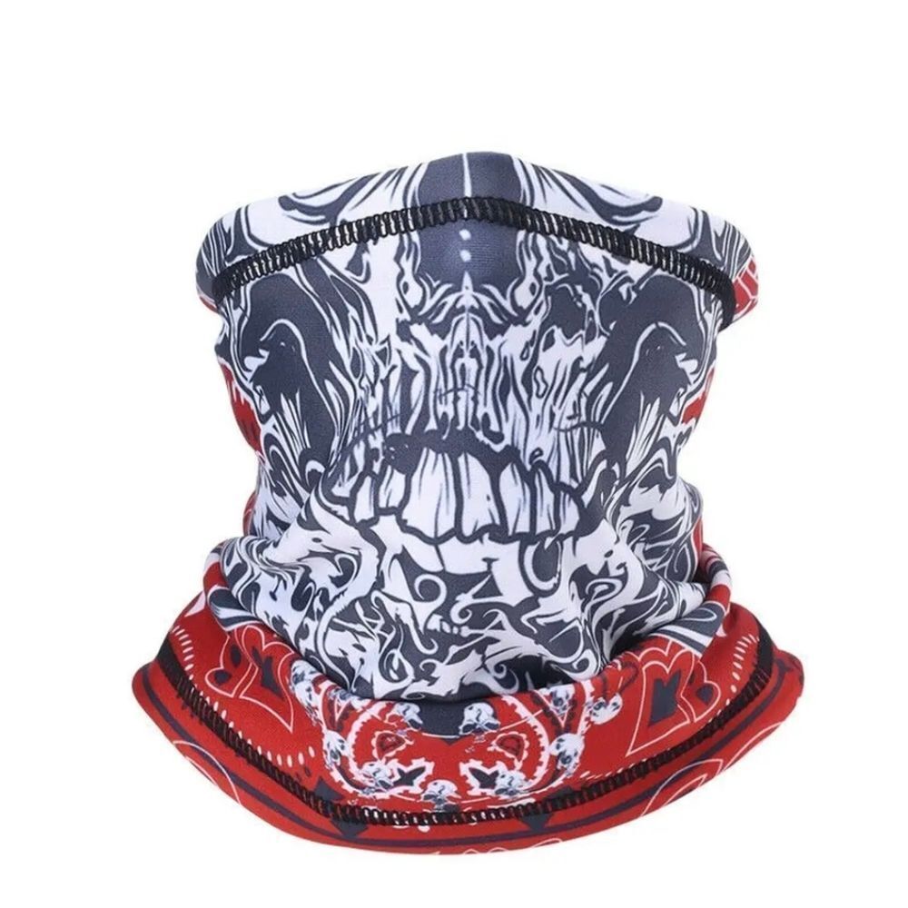 Winter Fleece Neck Gaiter Half Face Mask Ski Motorcycle Cycling Scarf Bandana US